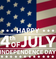 happy independence day background template vector image