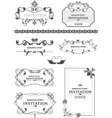 vintage border frames vector image