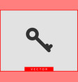 key icon keys symbol flat design vector image