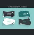 creative quotation mark speech bubble quote sign vector image vector image