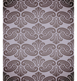 rococo pattern vector image vector image