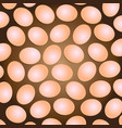 easter eggs laying pattern background vector image