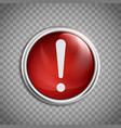 exclamation point attention sign vector image vector image
