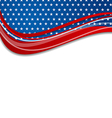 independence day card with place for text vector image vector image