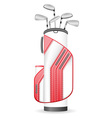 golf 12 vector image