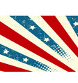 patriotic background vector image vector image