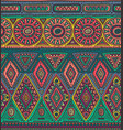seamless pattern for tribal design ethnic vector image