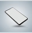 realistic smartphone mockups vector image vector image