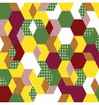 abstract geometric pattern vector image vector image