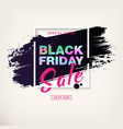 black friday sale vector image