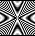 concentric repeating rings vector image vector image
