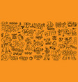 rap graffiti lettering doodles set vector image vector image