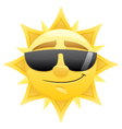sun vector image vector image