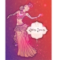 beautiful card vector image