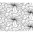 floral background of drawn lines vector image