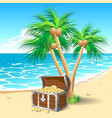 treasure vector image vector image