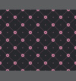 funny princess pattern with geometrical structure vector image vector image