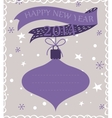 new year background or card vector image vector image