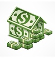 money house made vector image