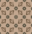 seamless floral pattern vintage background vector image vector image