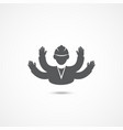professional flat icon vector image