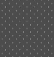 cross seamless pattern religion dark vector image vector image