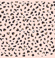 leopard seamless pattern surface design vector image