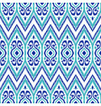 ikat geometric folklore pattern vector image vector image