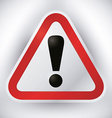 danger advert design vector image
