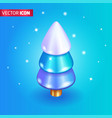 realistic 3d isometric cartoon vector image vector image