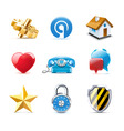 web icons bella series vector image vector image