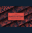 abstract stippled seamless patterns vector image