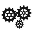 gear cog icon simple style vector image