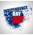 independence day background abstract grunge vector image