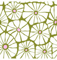 abstract retro style floral seamless pattern hand vector image vector image