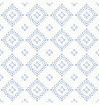 indigo blue hand drawn seamless pattern vector image