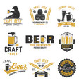 vintage design for bar pub and restaurant vector image
