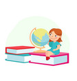 back to school education and knowledge concept vector image