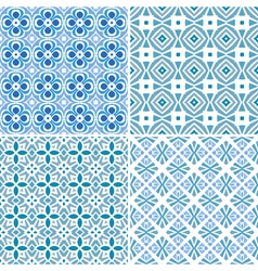 Seamless patterns Royalty Free Vector Image - VectorStock