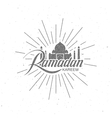ramadan kareem vector image vector image