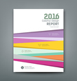 cover report colorful pantone tiles design vector image vector image