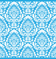damask seamless pattern background classical vector image