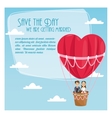 wedding and marriage couple design vector image
