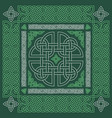 celtic ornament flat vector image