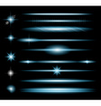 sparkle collection with a lot of different shapes vector image vector image