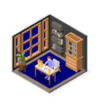 power outage isometric object vector image vector image
