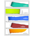 set of banners vector image vector image