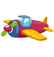 toy plane vector image vector image