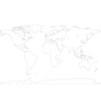 contour map vector image