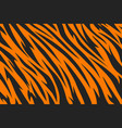 pattern tiger stripes abstract background vector image